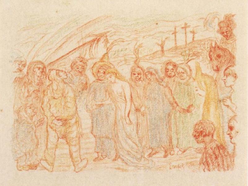 James Ensor The Descent from Calvary oil painting image
